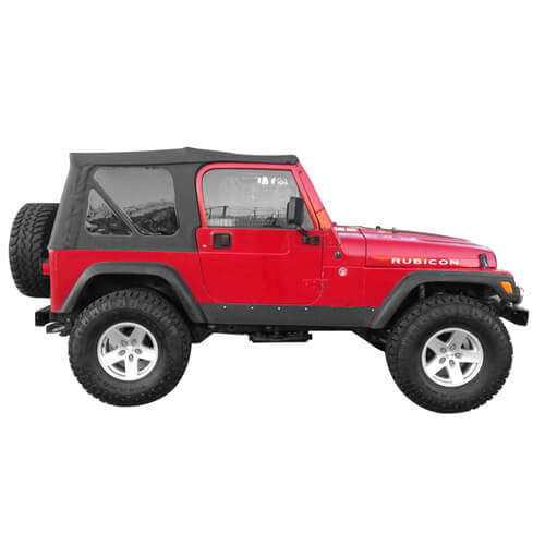 Rock Slider Armor Rocker Panel Guards for 1997-2006 Jeep Wrangler TJ,Excluding Unlimited LJ b1021 3