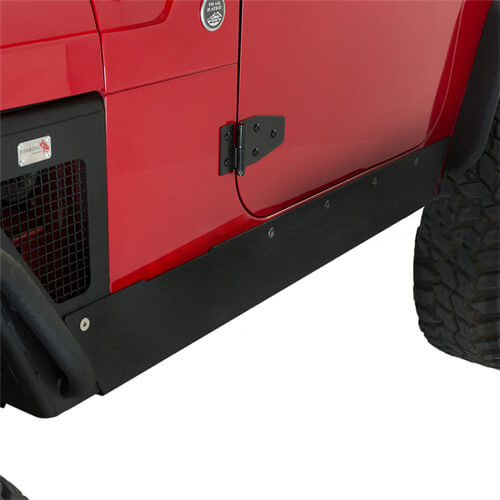 Rock Slider Armor Rocker Panel Guards for 1997-2006 Jeep Wrangler TJ,Excluding Unlimited LJ b1021 5