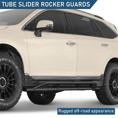 Tube Slider Rocker Guards For 2015-2019 Subaru Outback - Ultralisk4x4