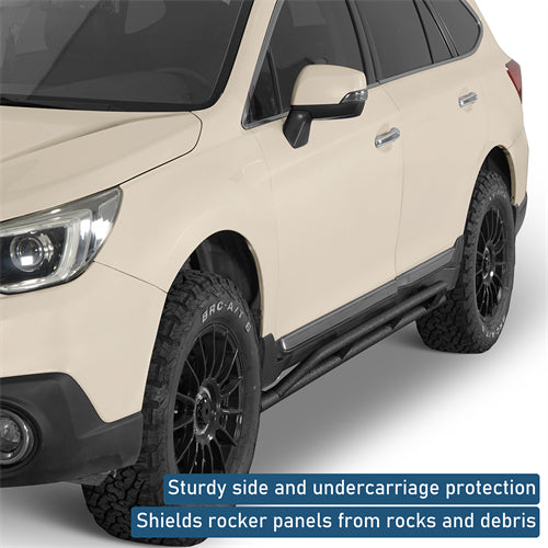 Tube Slider Rocker Guards For 2015-2019 Subaru Outback - Ultralisk4x4