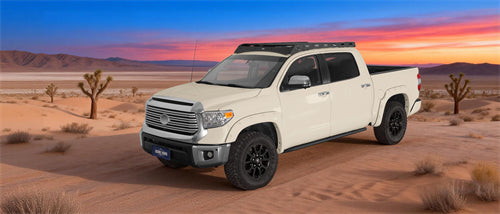 Tube Slider Rocker Guards For 2007-2021 Toyota Tundra CrewMax - Ultralisk4x4