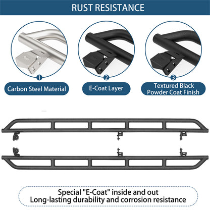 Tube Slider Rocker Guards For 2007-2021 Toyota Tundra CrewMax - Ultralisk4x4