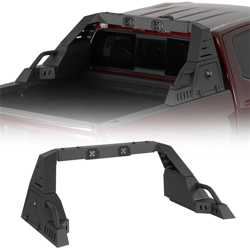 20.7" High Adjustable Roll Bar For 05-25 Toyota Tacoma | 19-25 Ford Ranger | 15-25 GMC Canyon | 15-25 Chevrolet Colorado - Ultralisk4x4