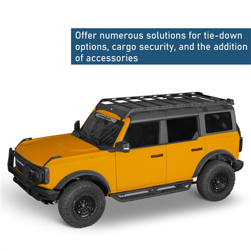 Roof Rack For 2021-2025 Ford Bronco 4-Door Hardtop - Ultralisk4x4-u8906-5