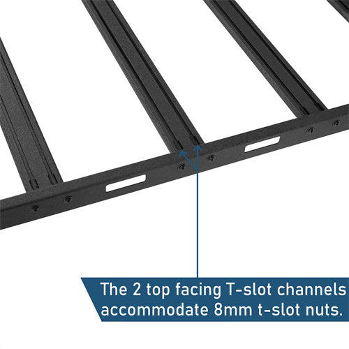 Roof Rack For 2021-2025 Ford Bronco 4-Door Hardtop - Ultralisk4x4-u8906-8