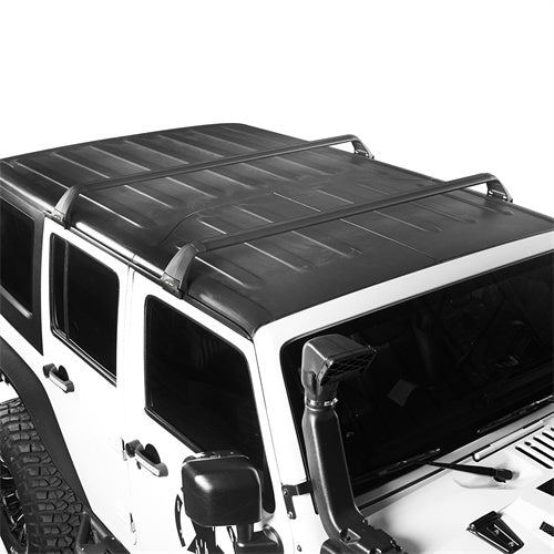 Aluminum Alloy Black Roof Rack For 2007-2025 Jeep Wrangler JK JL 4-door & Gladiator JT - Ultralisk4x4