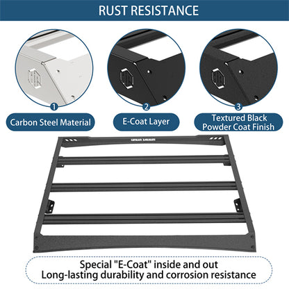 Rear Half Roof Rack  For 2010-2023 Lexus GX460 - Ultralisk4x4