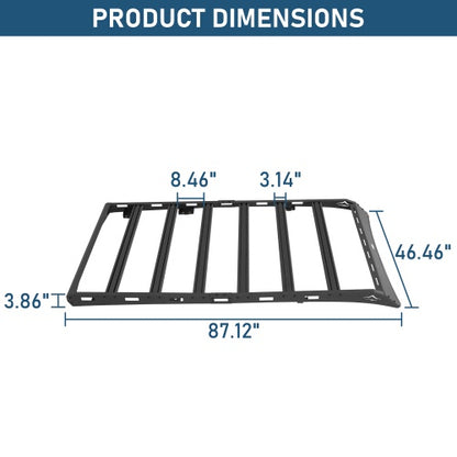 Overland Series Versatile Roof Rack For 2003-2009 Lexus GX470 - Ultralisk4x4