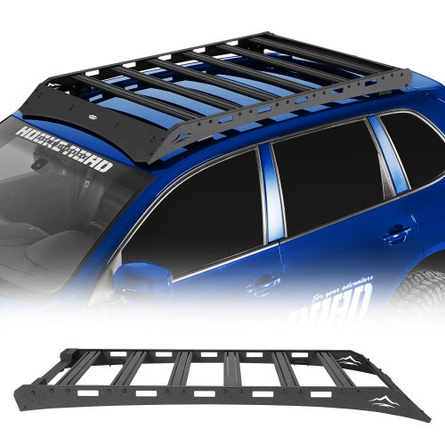 Road Trip Versatile Roof Rack For 2003-2010 Porsche Cayenne GTS / Turbo / Turbo S w/ Factory Roof Rails  - Ultralisk4x4