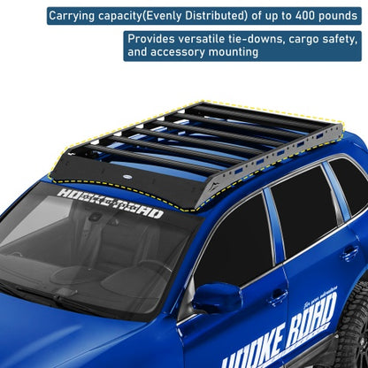 Road Trip Versatile Roof Rack For 2003-2010 Porsche Cayenne GTS / Turbo / Turbo S w/ Factory Roof Rails  - Ultralisk4x4