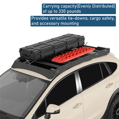 Overland Series Versatile Roof Rack For 2013-2017 Subaru XV Crosstrek - Ultralisk4x4
