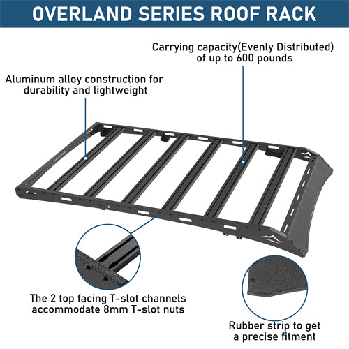 Overland Series Versatile Roof Rack For 2014-2018 Subaru Forester - Ultralisk4x4