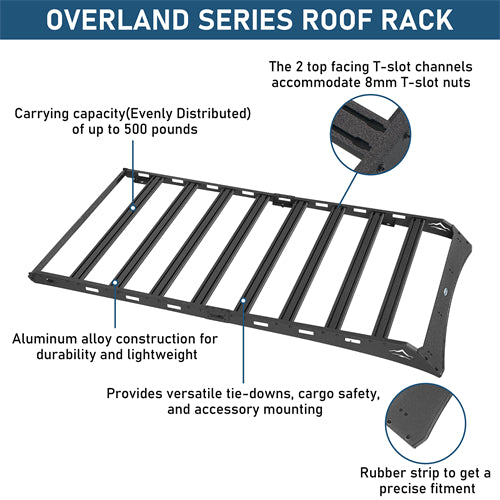 Overland Series Versatile Roof Rack For 2003-2009 Toyota 4Runner - Ultralisk4x4