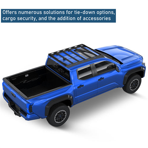 Versatile Roof Rack For 2024-2025 with Toyota Tacoma Double Cab - Ultralisk4x4-u4400-5