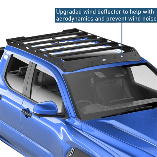 Versatile Roof Rack For 2024-2025 with Toyota Tacoma Double Cab - Ultralisk4x4-u4400-7