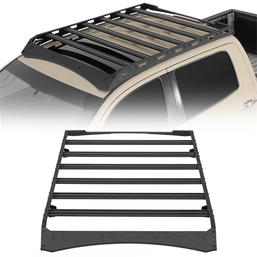 Overland Series Versatile Roof Rack For 2014-2021 Toyota Tundra CrewMax - Ultralisk4x4