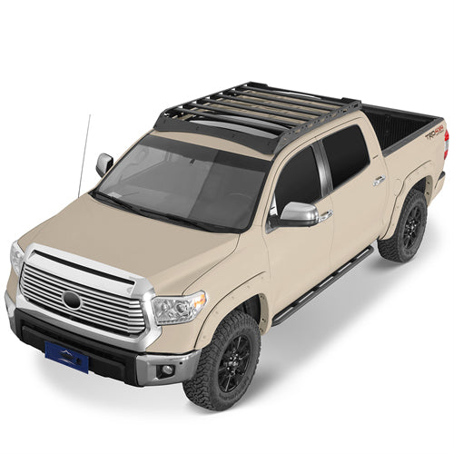 Overland Series Versatile Roof Rack For 2014-2021 Toyota Tundra CrewMax - Ultralisk4x4