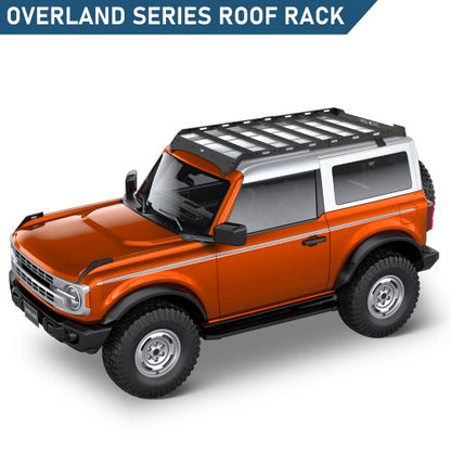 Overland Aluminum Roof Rack 2021-2026 For Ford Bronco 2-Door Hardtop - Ultralisk4x4