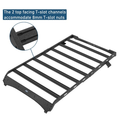 Overland Aluminum Roof Rack 2021-2026 For Ford Bronco 2-Door Hardtop - Ultralisk4x4