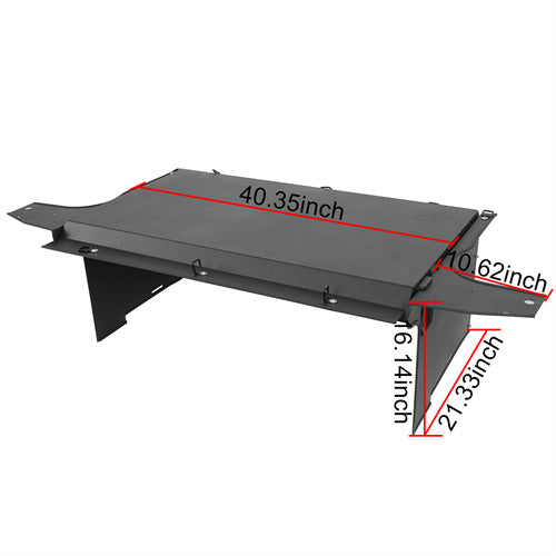 Security Deck Enclosure For 2015-2018 Jeep Wrangler JK 4-Door - Ultralisk4x4