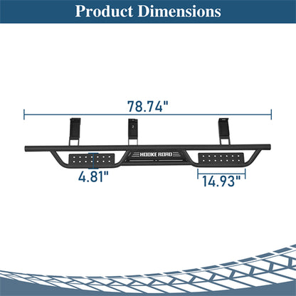 Nerf Side Step Bars For 1992-1999 Chevy Suburban (Excluding K2500 Suburban) - Ultralisk4x4