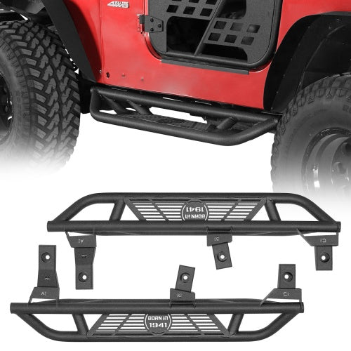 Road Trip Tubular Side Step Bars For 1997-2006 Jeep Wrangler TJ(Excluding Unlimited) - Ultralisk4x4