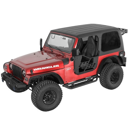 Road Trip Tubular Side Step Bars For 1997-2006 Jeep Wrangler TJ(Excluding Unlimited) - Ultralisk4x4