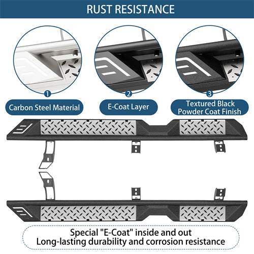 Nerf Side Step Bars For 2003-2009 Toyota 4Runner (Excluding Limited) - Ultralisk4x4