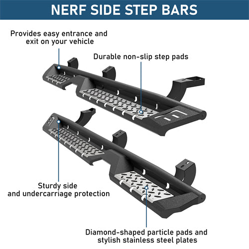 Nerf Side Step Bars For 2003-2009 Toyota 4Runner (Excluding Limited) - Ultralisk4x4