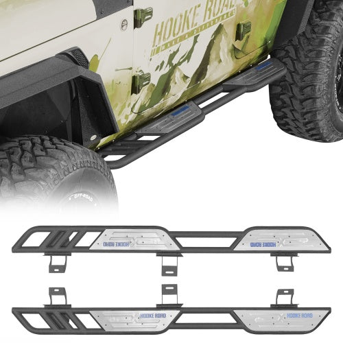 Blade Tube Nerf Side Step Bars For 2018-2026 Jeep Wrangler JL 4-Door - Ultralisk4x4