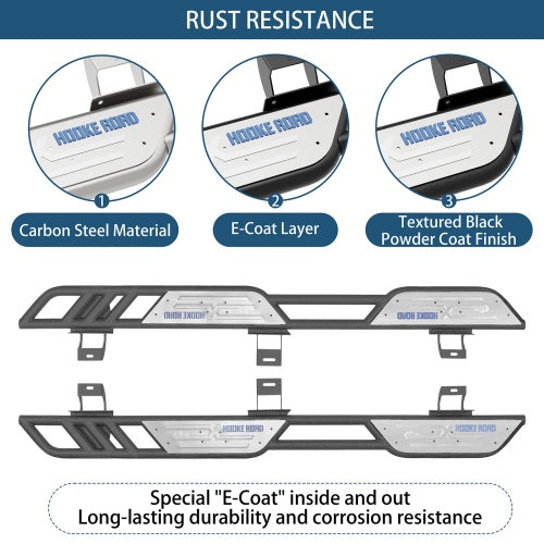 Blade Tube Nerf Side Step Bars For 2018-2026 Jeep Wrangler JL 4-Door - Ultralisk4x4