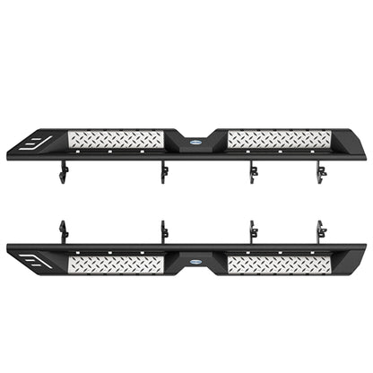 Nerf Side Step Bars For 2007-2018 Chevy Silverado/GMC Sierra 1500 | Crew Cab; 2007-2019 Chevy Silverado/GMC Sierra 2500 HD 3500 HD | Crew Cab - Ultralisk4x4