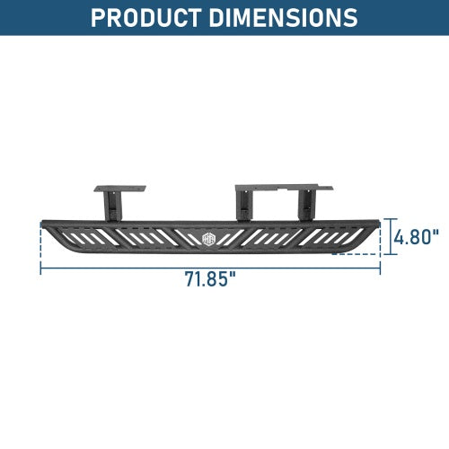 Rugged Off-Road Style Nerf Side Step Bars For 2003-2009 Lexus GX470 - Ultralisk4x4