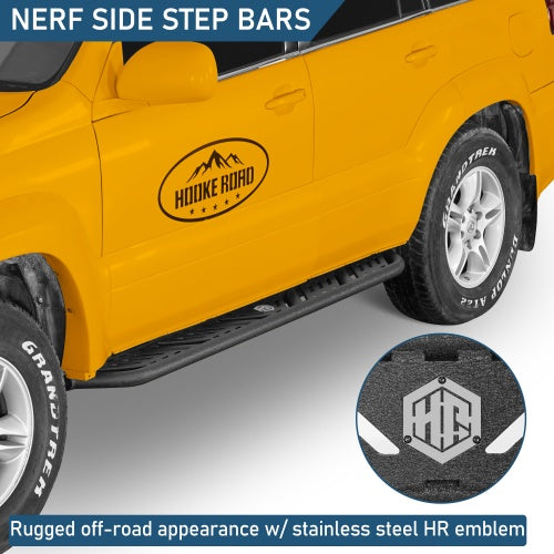 Rugged Off-Road Style Nerf Side Step Bars For 2003-2009 Lexus GX470 - Ultralisk4x4