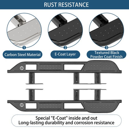 Nerf Side Steps Running boards For 2003-2009 Lexus GX470 - Ultralisk4x4