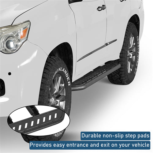 Nerf Side Step Bars For 2010-2023 Lexus GX460 - Ultralisk4x4