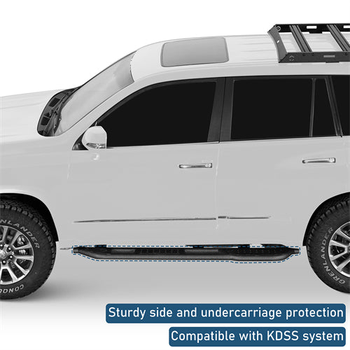 Nerf Side Step Bars For 2010-2023 Lexus GX460 - Ultralisk4x4