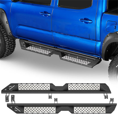 Aftermarket Side Step Bars 2005-2023 Toyota Tacoma Double Cab - Ultralisk4x4