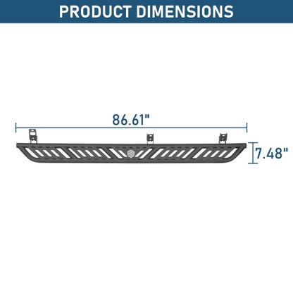 Nerf Side Steps For Toyota Tundra 2007-2021 CrewMax - Ultralisk4x4