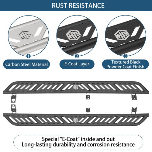 Nerf Side Steps For Toyota Tundra 2007-2021 CrewMax - Ultralisk4x4