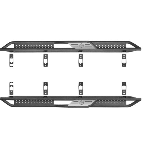 Two-Stair Nerf Side Step Bars For 2007-2021 Toyota Tundra CrewMax- Ultralisk4x4