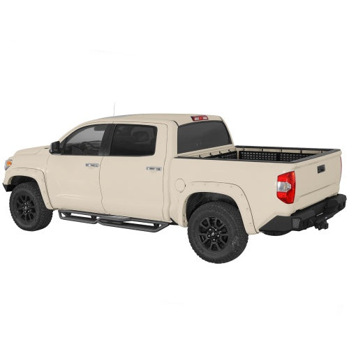 Two-Stair Nerf Side Step Bars For 2007-2021 Toyota Tundra CrewMax- Ultralisk4x4