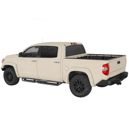 Two-Stair Nerf Side Step Bars For 2007-2021 Toyota Tundra CrewMax- Ultralisk4x4