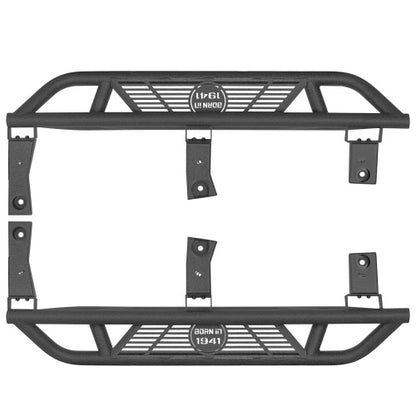 Tubular Side Step Bars For 1987-1995 Jeep Wrangler YJ - Ultralisk4x4