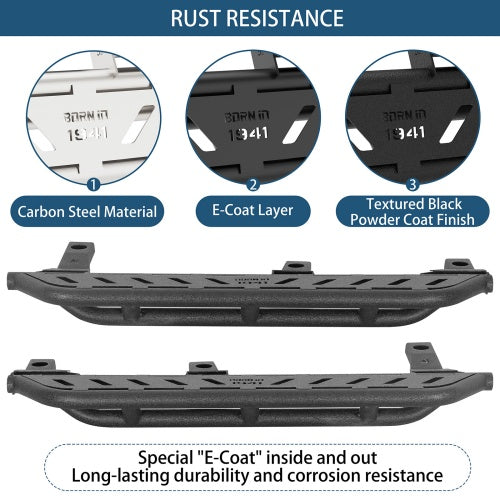 Road Trip Tubular Side Steps For 1997-2006 Jeep Wrangler TJ(Excluding Unlimited) - Ultralisk4x4
