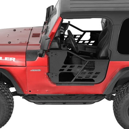 Road Trip Tubular Side Steps For 1997-2006 Jeep Wrangler TJ(Excluding Unlimited) - Ultralisk4x4