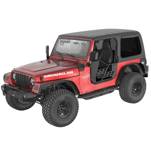 Road Trip Tubular Side Steps For 1997-2006 Jeep Wrangler TJ(Excluding Unlimited) - Ultralisk4x4