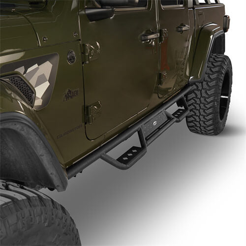 Jeep JT Side Steps Running Boards for 2020-2023 Jeep Gladiator JT - Ultralisk 4x4  ul7001-1s 5