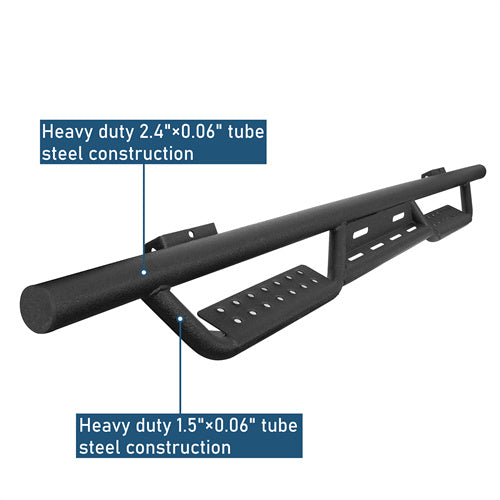 Running Boards Drop Side Steps Bar(09-14 Ford F-150 SuperCrew) - ultralisk4x4