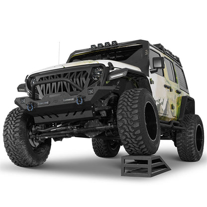 Front Skid Plate For 2018-2025 Jeep Wrangler JL & Gladiator JT - Ultralisk4x4